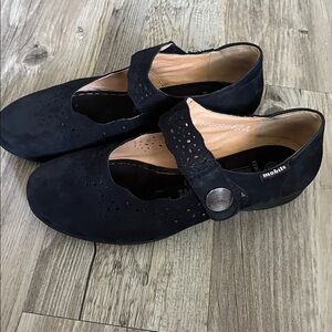 Mephisto Mobils Women's Fabienne Black Nubuck size 8.5
